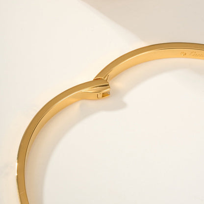 [OAKJURI Jewelry] LOVE BRACELET 3.65MM 10 DIAMONDS