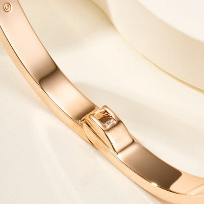 [OAKJURI Jewelry] LOVE BRACELET 4.8MM DIAMOND-PAVED
