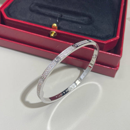 [OAKJURI Jewelry] LOVE BRACELET 3.65MM DIAMOND-PAVED