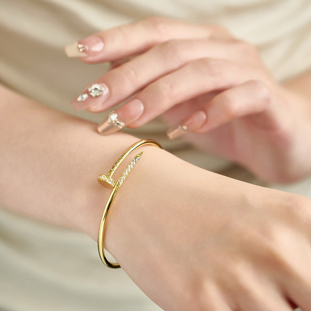 [OAKJURI Jewelry] JUSTE BRACELET 2.5MM DIAMONDS
