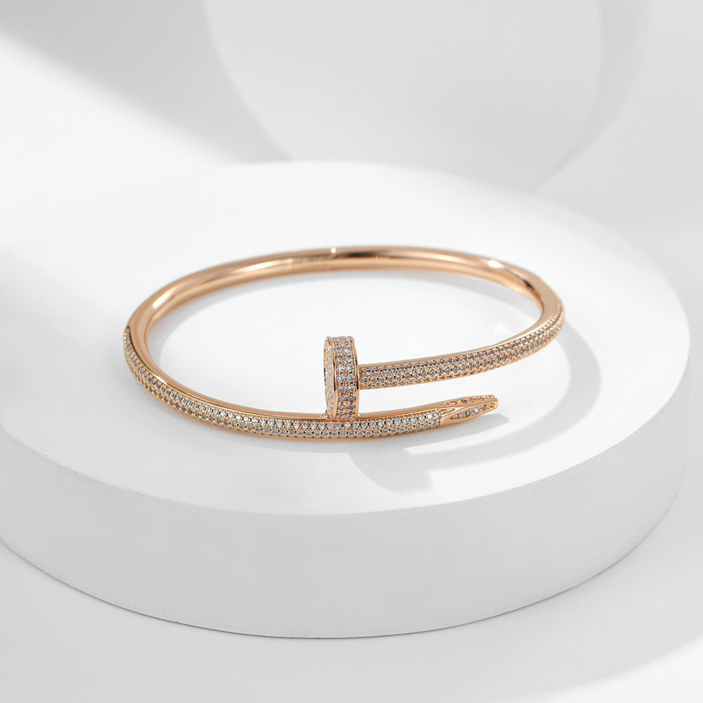 [OAKJURI Jewelry] JUSTE BRACELET 3.5MM ALL DIAMONDS