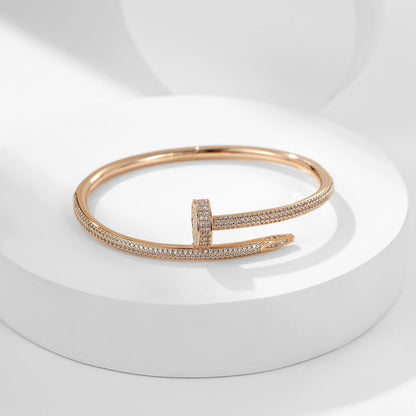 [OAKJURI Jewelry] JUSTE BRACELET 3.5MM ALL DIAMONDS