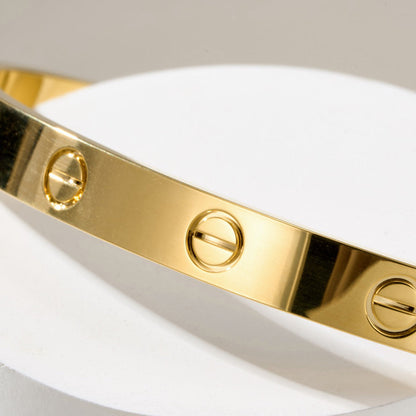 [OAKJURI Jewelry] LOVE BRACELET 6.1MM OPEN CUFF