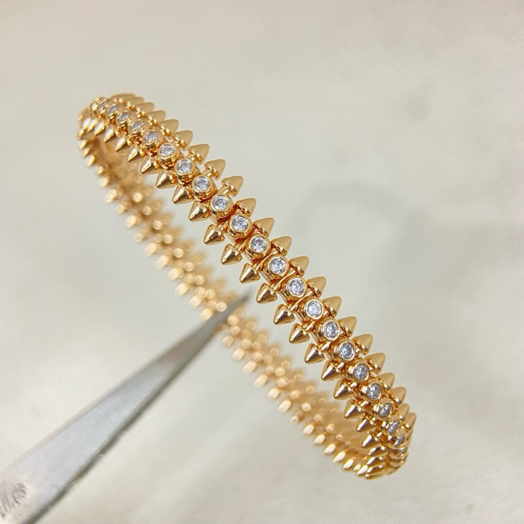 [OAKJURI Jewelry] CLASH  BRACELET 8MM DIAMONDS