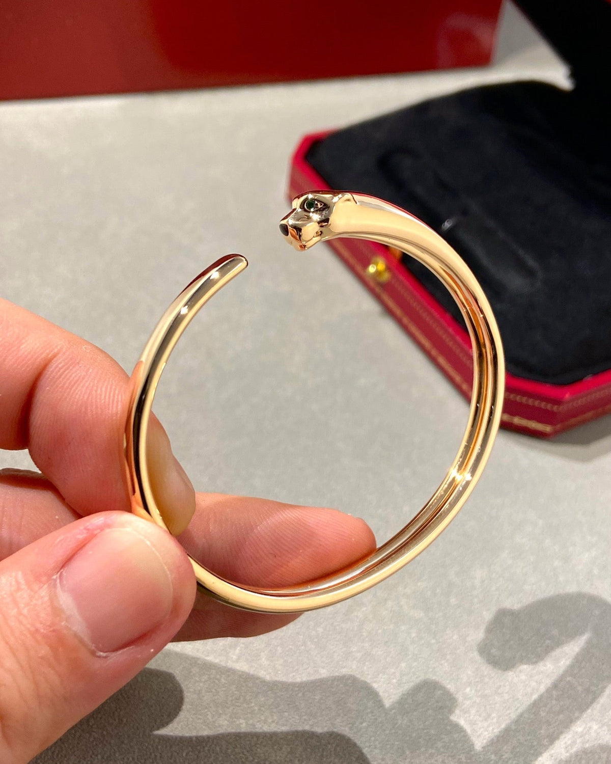 [OAKJURI Jewelry] PANTHERE OPEN BRACELET