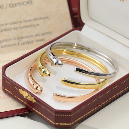 [OAKJURI Jewelry] PANTHERE OPEN BRACELET