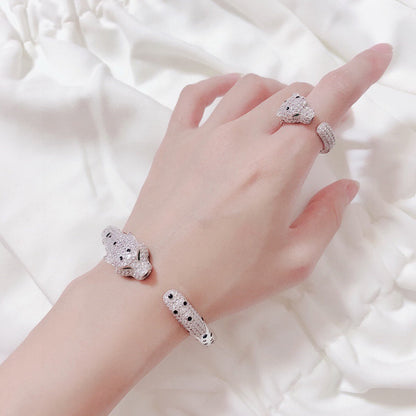 [OAKJURI Jewelry] PANTHERE BIG BRACELET DIAMONDS