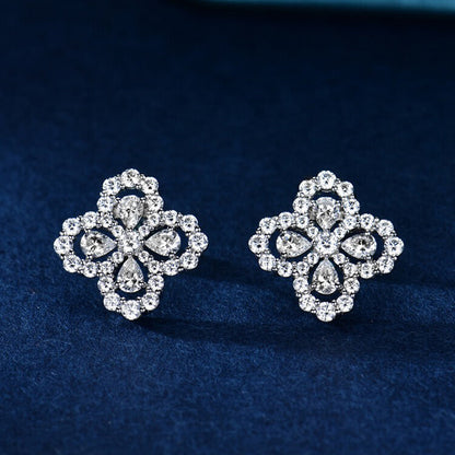 [OAKJURI Jewelry]LOOP EARRINGS FULL MOTIF DIAMOND 16MM