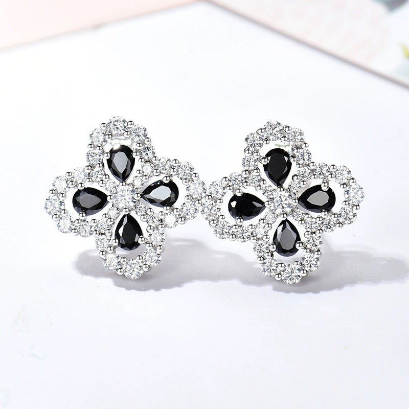 [OAKJURI Jewelry]LOOP EARRINGS FULL MOTIF DIAMOND 16MM