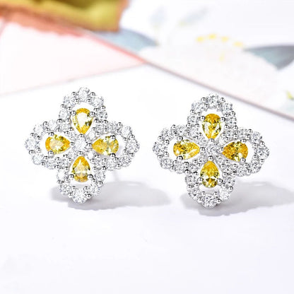 [OAKJURI Jewelry]LOOP EARRINGS FULL MOTIF DIAMOND 16MM