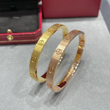 [OAKJURI Jewelry] LOVE BRACELET 6.1MM BRUSHED