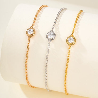[OAKJURI Jewelry] DAMOUR BRACELET 1 DIAMOND