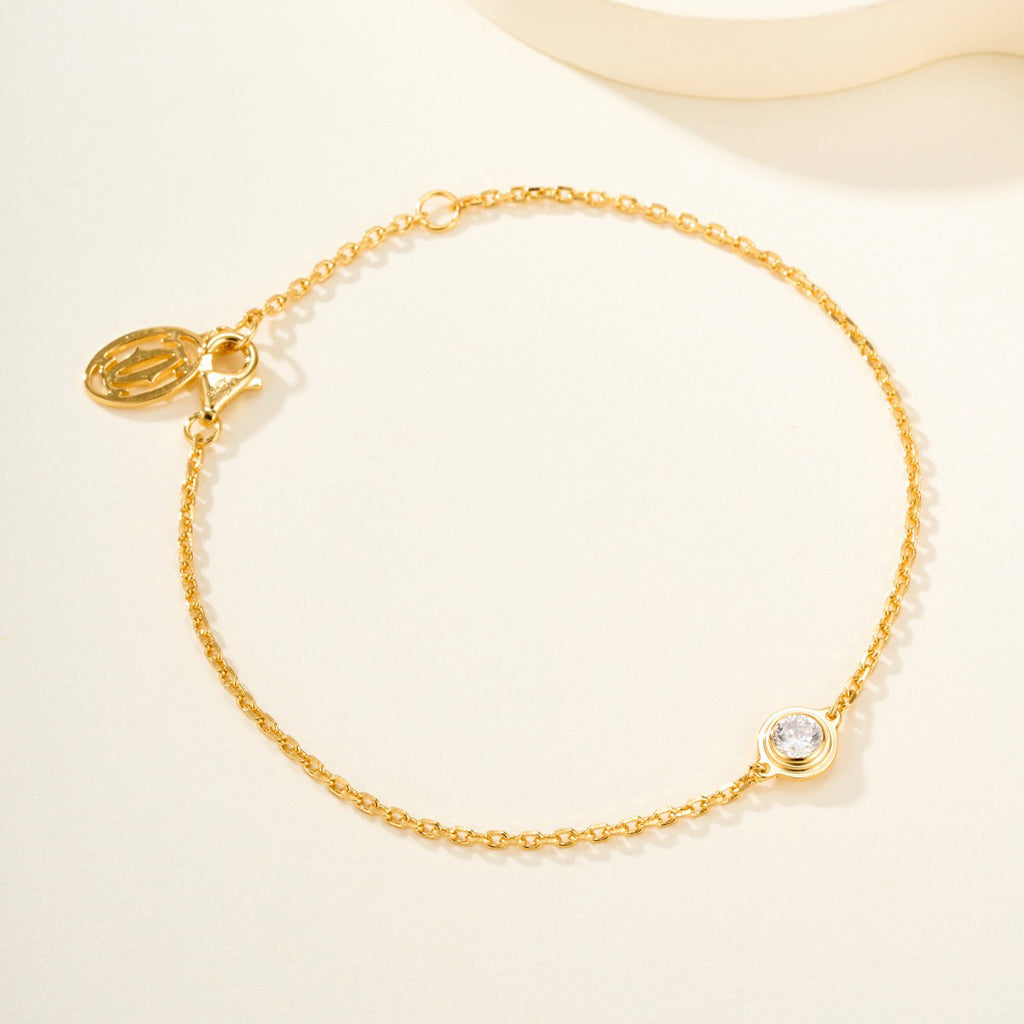 [OAKJURI Jewelry] DAMOUR BRACELET 1 DIAMOND