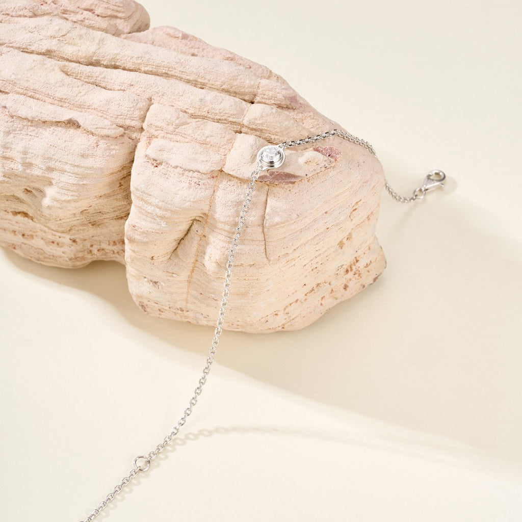 [OAKJURI Jewelry] DAMOUR BRACELET 1 DIAMOND