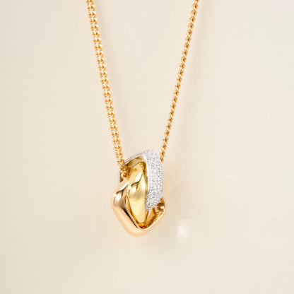[OAKJURI Jewelry] TRINITY CUSHION NECKLACE COLLECTION