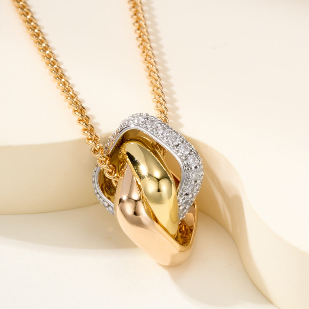 [OAKJURI Jewelry] TRINITY CUSHION NECKLACE COLLECTION