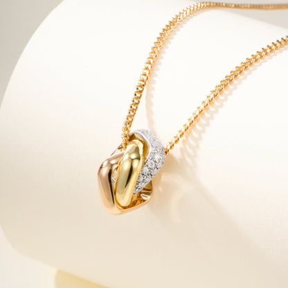 [OAKJURI Jewelry] TRINITY CUSHION NECKLACE COLLECTION