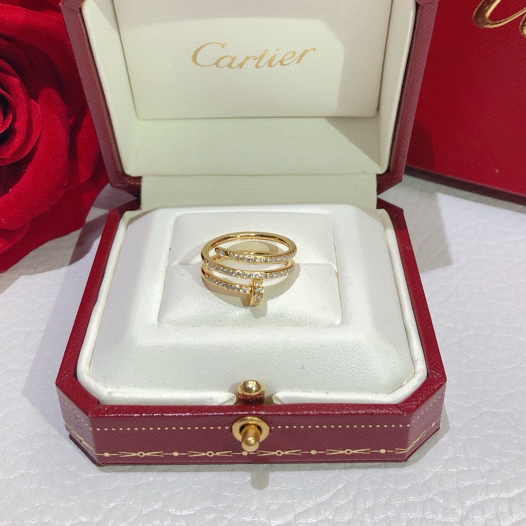 [OAKJURI Jewelry] JUSTE RING 4.8MM FULL DIAMOND