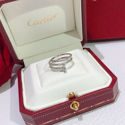 [OAKJURI Jewelry] JUSTE RING 4.8MM FULL DIAMOND