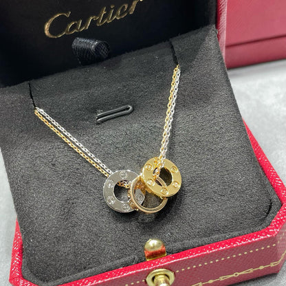 [OAKJURI Jewelry] LOVE 6 DIAMOND PENDANT NECKLACE