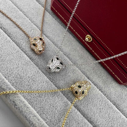 [OAKJURI Jewelry] PANTHERE FULL DIAMOND NECKLACE