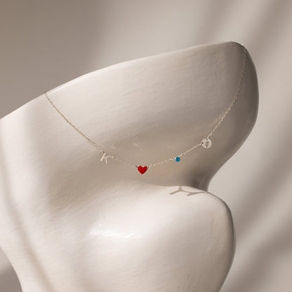 Dainty Space Charm Necklace
