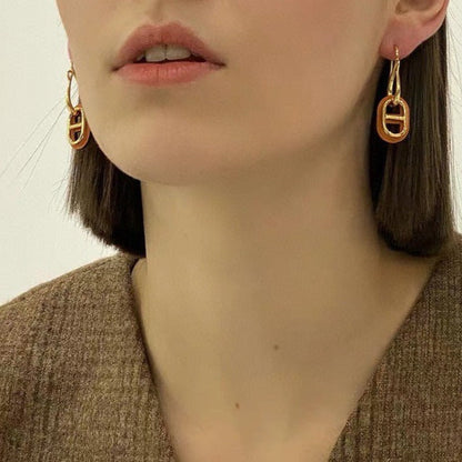 [OAKJURI Jewelry]HM O'MAILLON GOLD EARRINGS