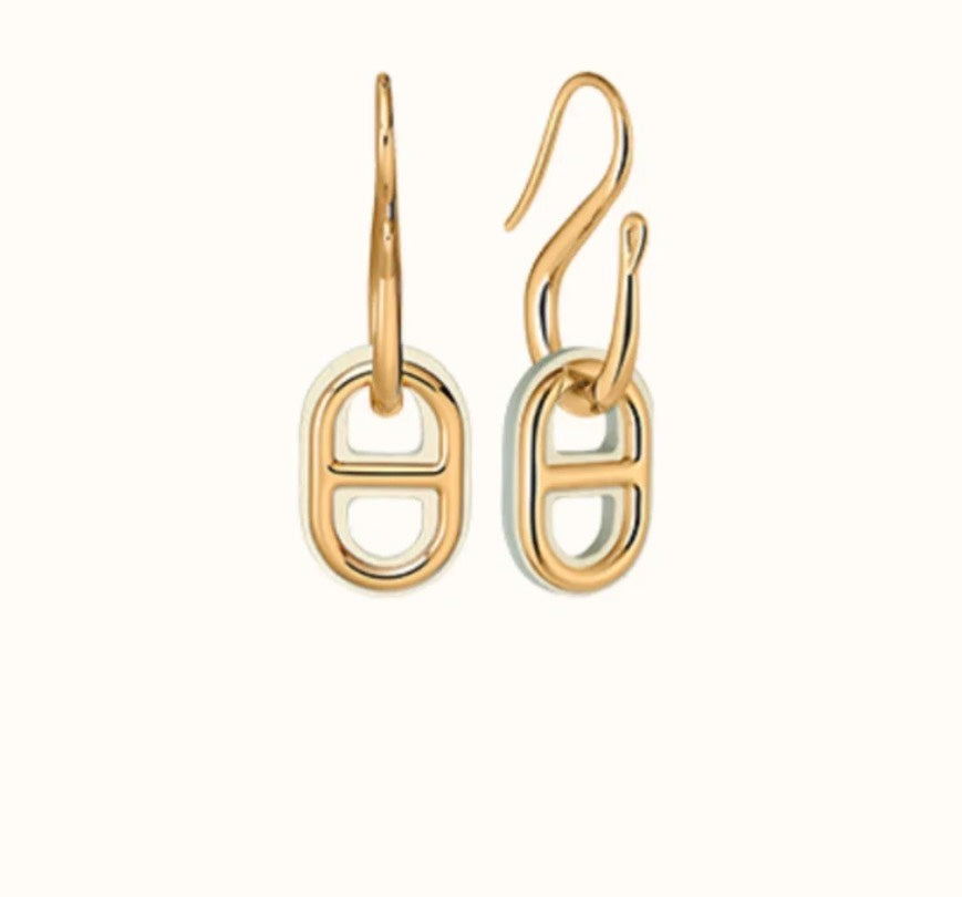 [OAKJURI Jewelry]HM O'MAILLON GOLD EARRINGS