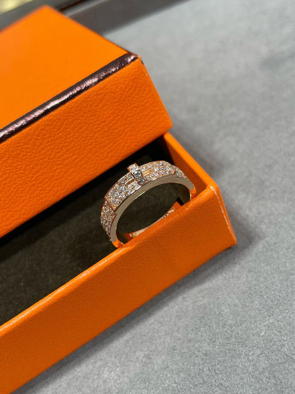 [OAKJURI Jewelry]KELLY PINK GOLD DIAMOND RING