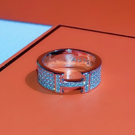 [OAKJURI Jewelry]H RING FULL DIAMOND