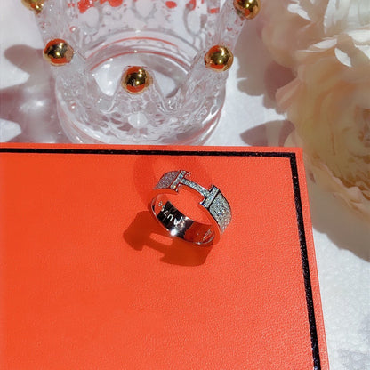 [OAKJURI Jewelry]H RING FULL DIAMOND