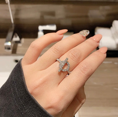 [OAKJURI Jewelry]ECHAPPEE RING SILVER DIAMOND