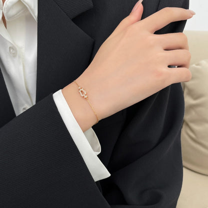 [OAKJURI Jewelry]FORCE 10 SMALL CHAIN BRACELET