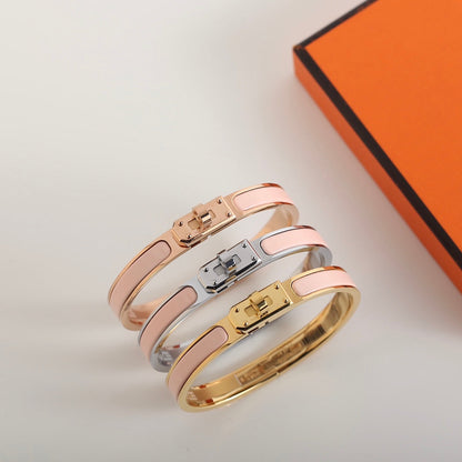 [OAKJURI Jewelry]HM KELLY LIGHT PINK BRACELET