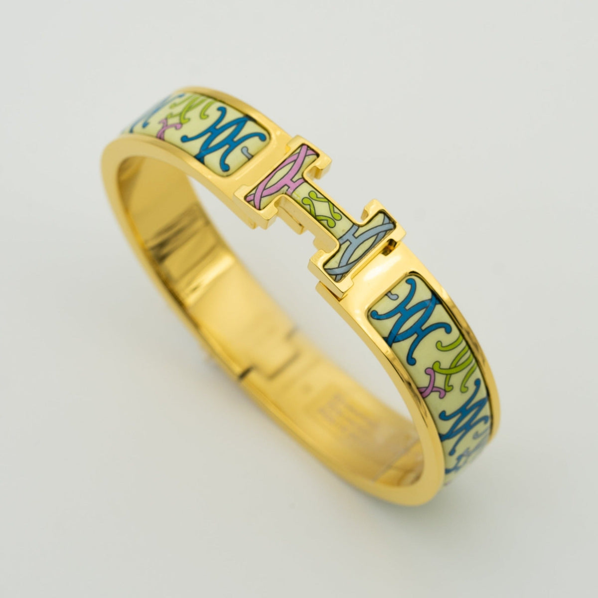 [OAKJURI Jewelry]H BRACELET BEIGE MULTICOLOR