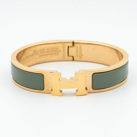 [OAKJURI Jewelry]H BRACELET BLUE GREEN 12MM