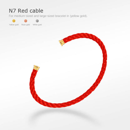 [OAKJURI Jewelry]FORCE SERIES BRACELET CABLES 50 CHOICES (DIY SELECTION)