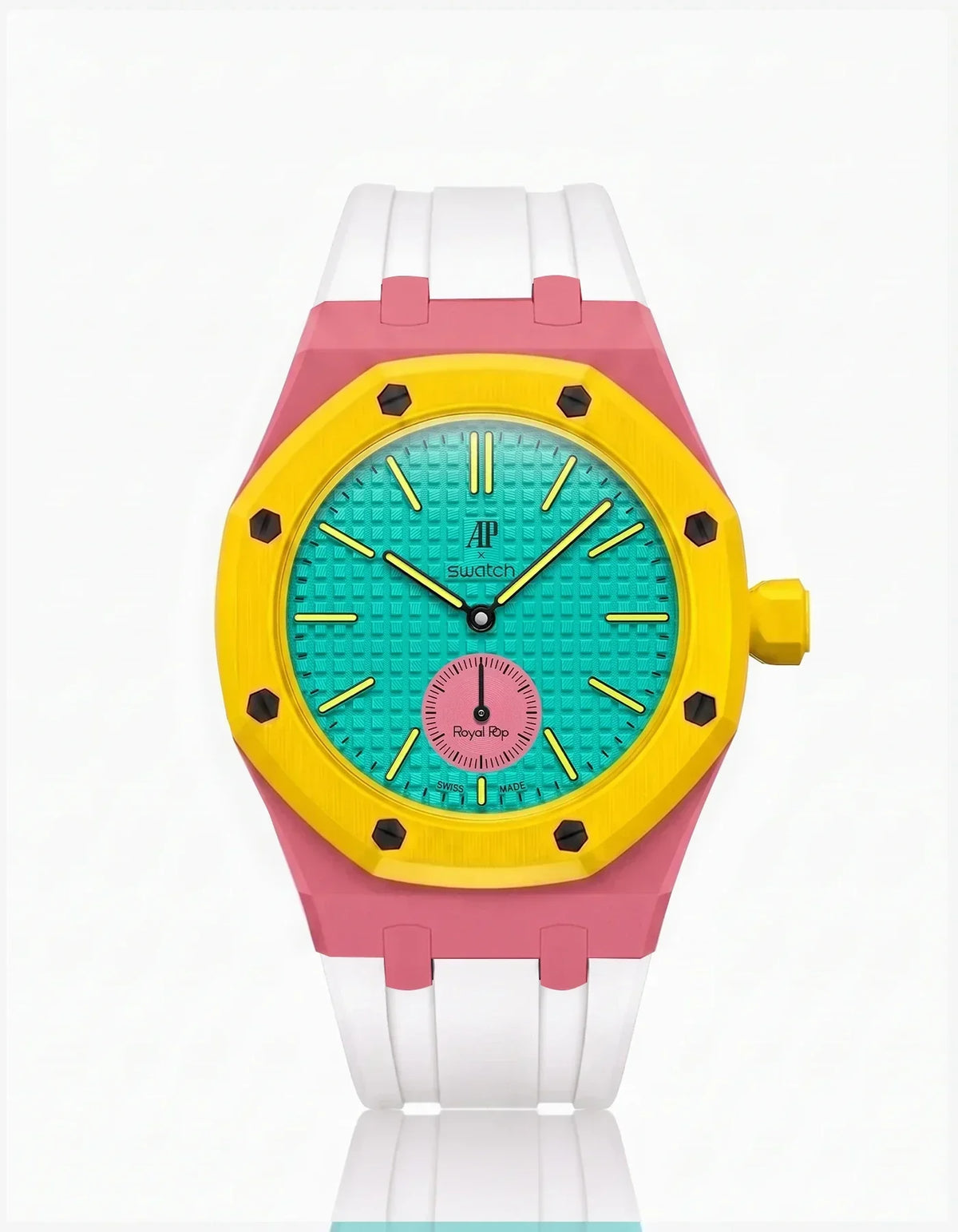 Silicone Strap & Case  Royal Pop Otg Roz(Customize  Colors)