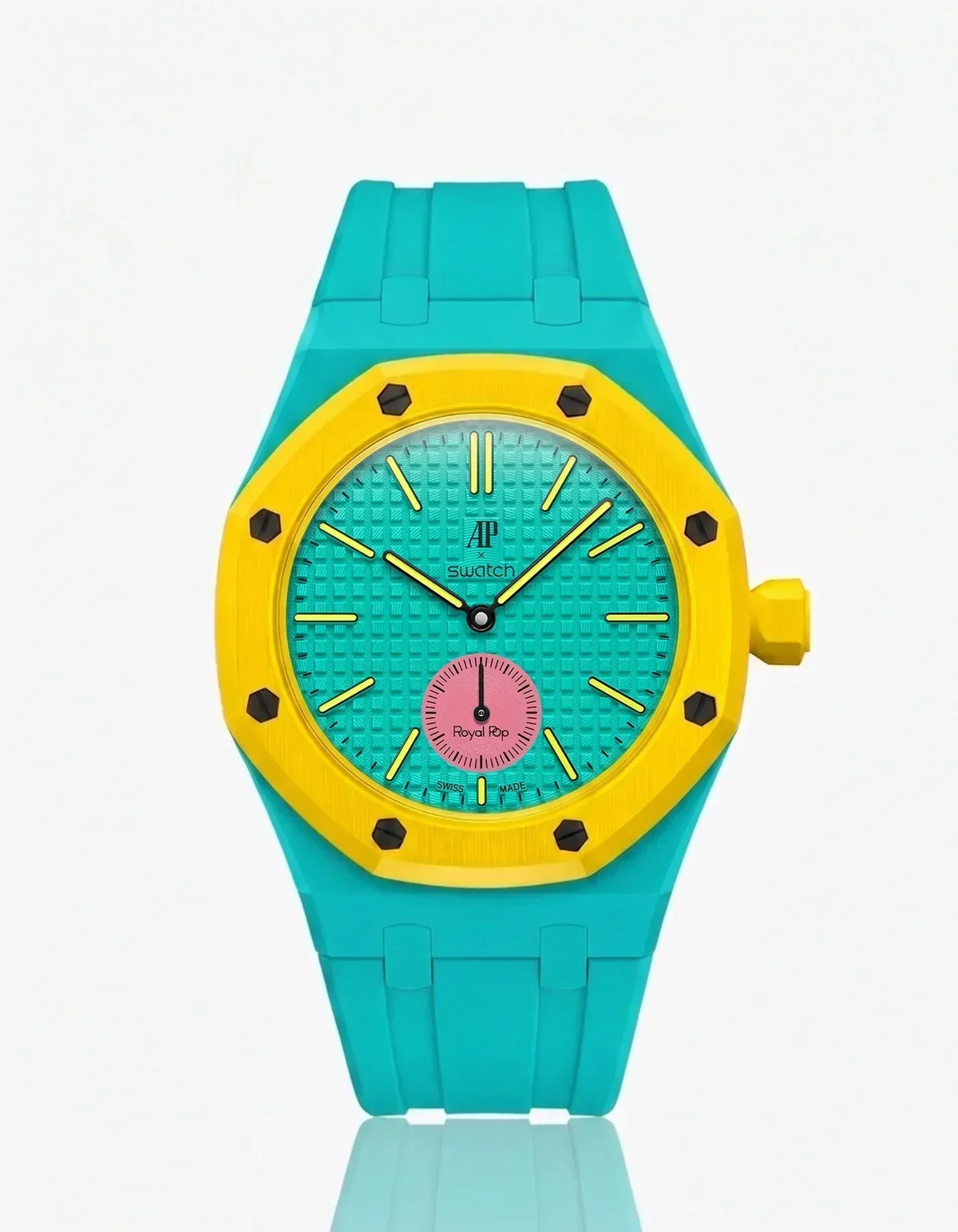 Silicone Strap & Case  Royal Pop Otg Roz(Customize  Colors)