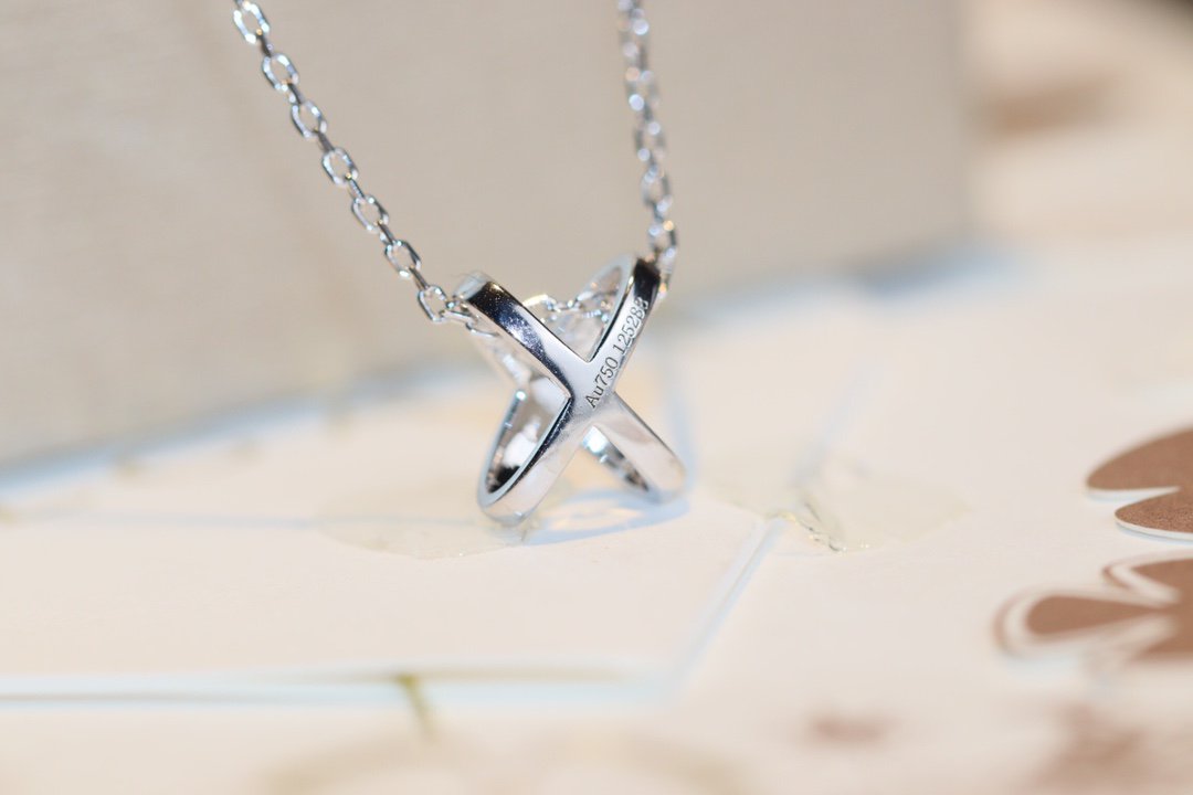 [OAKJURI Jewelry]JEUX DE DIAMOND NECKLACE