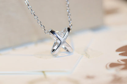 [OAKJURI Jewelry]JEUX DE DIAMOND NECKLACE