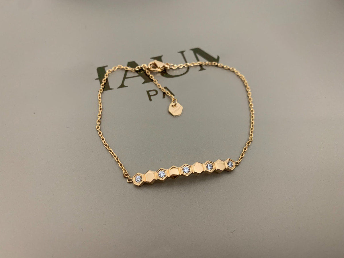 [OAKJURI Jewelry]BEE LOVE BRACELET DIAMOND
