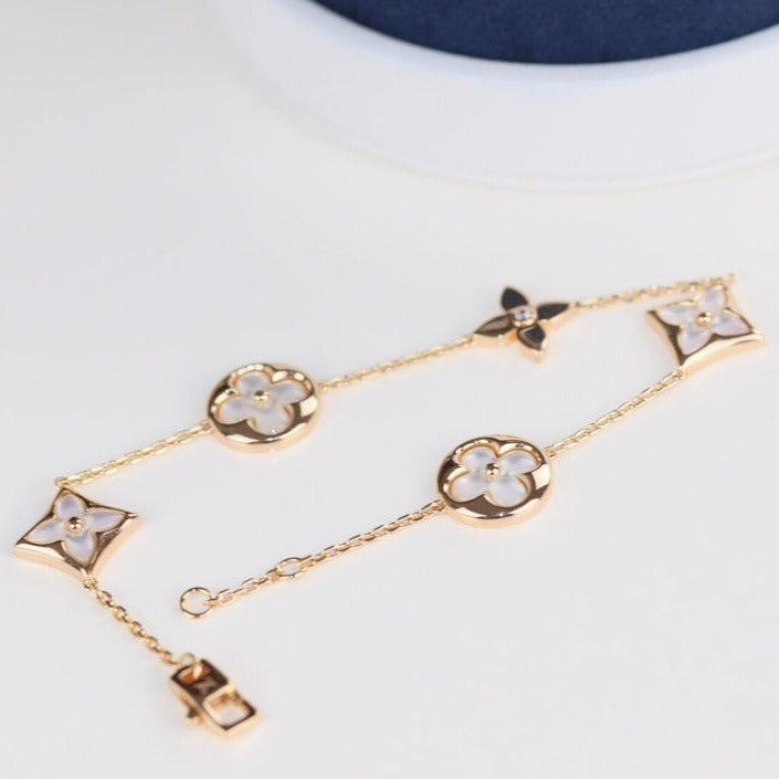 [OAKJURI Jewelry]LEAF CLOVER BRACELET