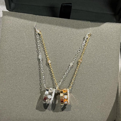 [OAKJURI Jewelry]CHAIN MOVE ROMANE PEDAND NECKLACE