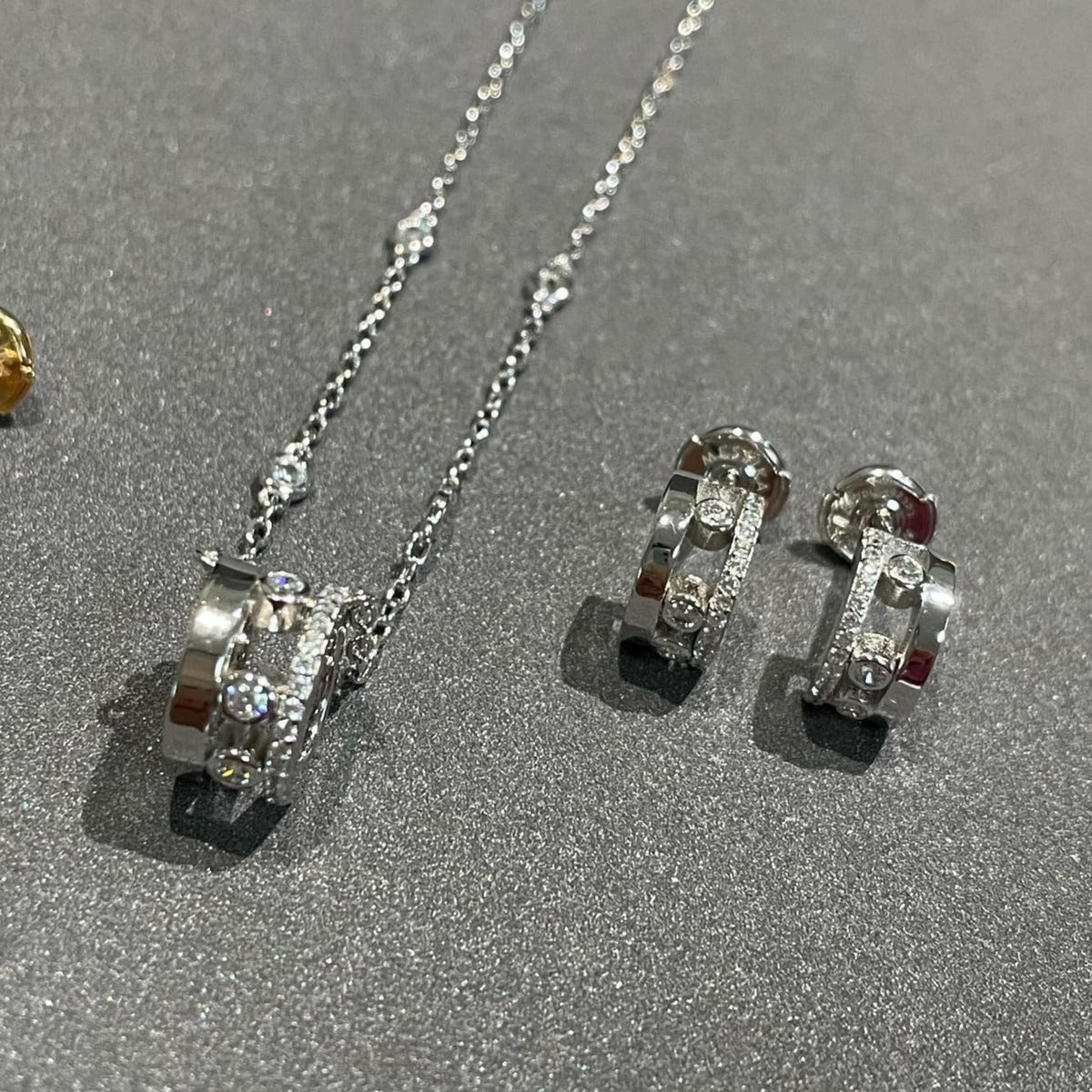 [OAKJURI Jewelry]CHAIN MOVE ROMANE PEDAND NECKLACE