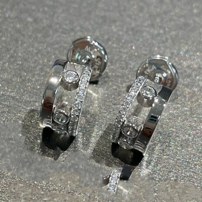 [OAKJURI Jewelry]MOVE ROMANE EARRINGS DIAMOND
