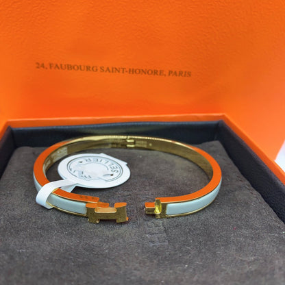 [OAKJURI Jewelry]CLASSIC HM CLIC GREEN 8MM ENAMEL BRACELET