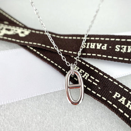 [OAKJURI Jewelry]HM PIG NOSE NECKLACE