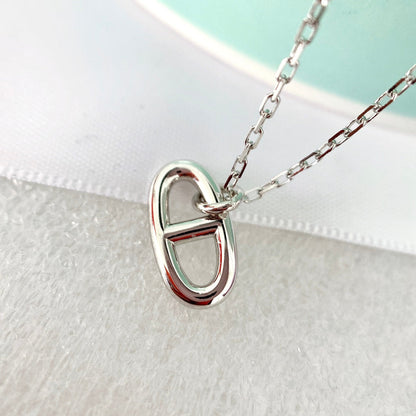 [OAKJURI Jewelry]HM PIG NOSE NECKLACE