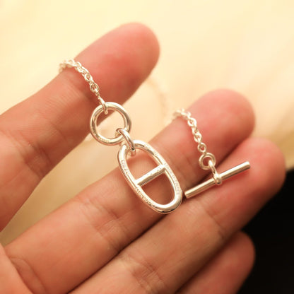 [OAKJURI Jewelry]HM CHAINE D'ANCRE PENDANT NECKLACE STERLING SILVER